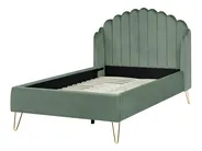Bed Velvet AMBILLOU 120 x 200 cm (EU Small Double) Green_1014304