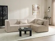 Modulär hörnsoffa 4-sits LEMVIG Manchester Beige Vänstervänd_1052802