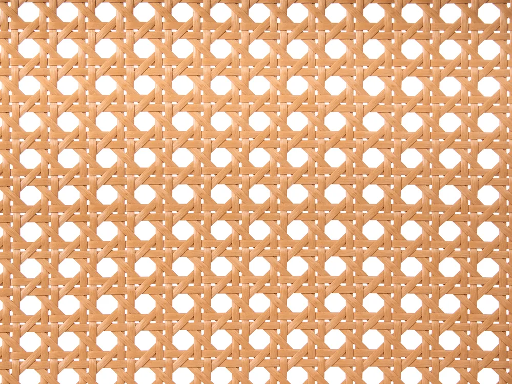 Sänky rottinki BOUSSICOURT 180 x 200 cm Vaaleanruskea_1011666