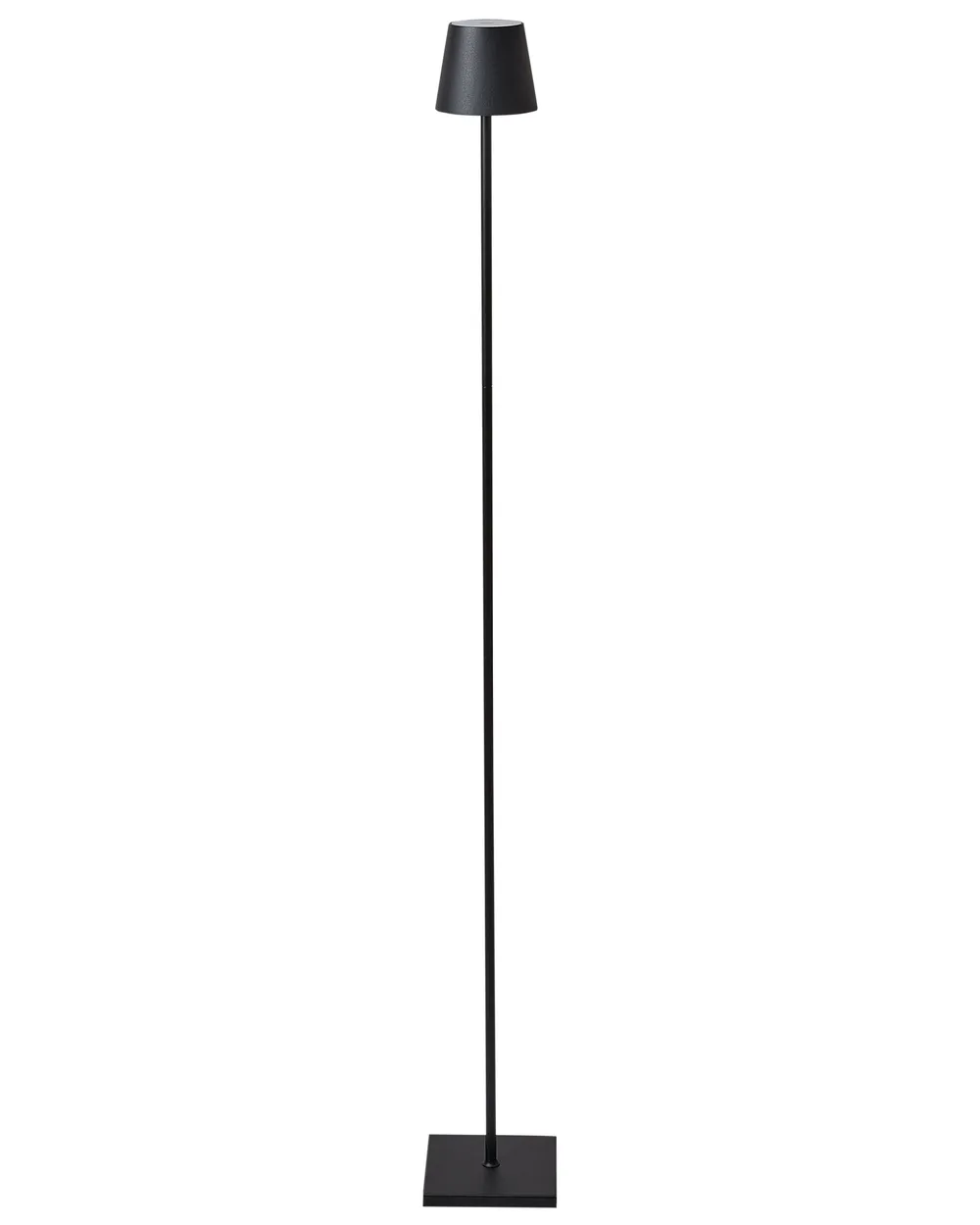 Wireless LED Floor Lamp GAVARRESA with Dimmer Metal Black_979534