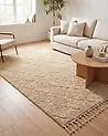 Rug SANLIURFA Beige 160 x 230 cm Cotton