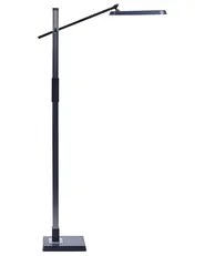 LED Floor Lamp AQUARIUS with Dimmer Metal Dark Grey_855344