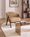 Armchair SKEI Faux Fur Beige