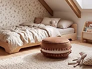 Barnpuff MAROT Sammet Brun_1174144