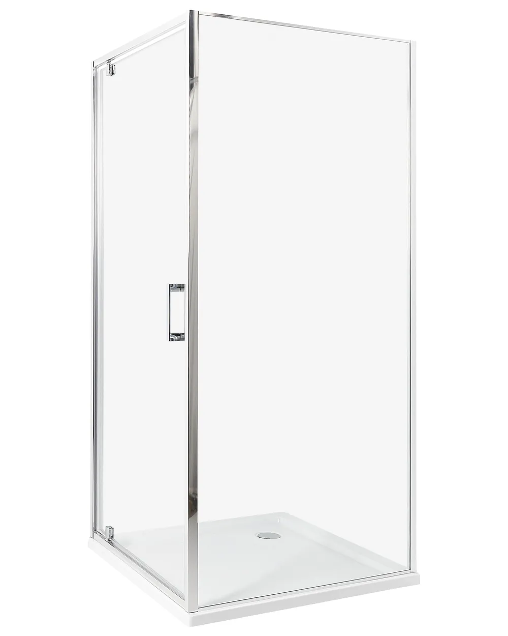 Shower Enclosure DARLI 900 x 900 x 1850 mm Silver