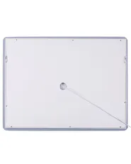 LED Bathroom Mirror WASSY 80 cm 60 cm Silver_780789