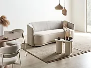 Sohva 3-istuttava ROSET Kangas Vaaleanbeige_1184609