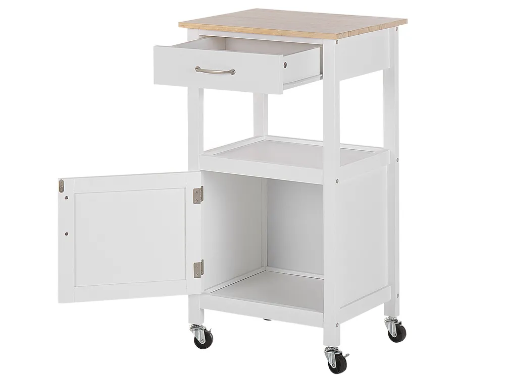 Kitchen Trolley SIENA White_817429