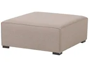 Garden Sofa with Ottoman 4 Seater AREZZO Modular Beige_848104