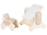 Lasten pöytä ja tuoli MILA Beige_1124425