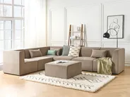1-Seat Section LEMVIG Corduroy Taupe_876498