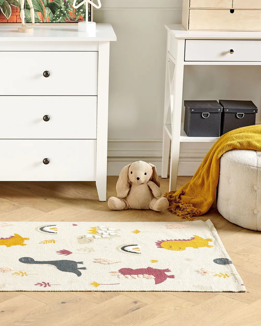Kids Rug TIOP Multicolour 80 x 150 cm Cotton