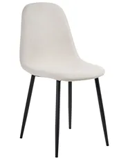 Set med 4 matstolar CRANDALL Ljusbeige_1024421