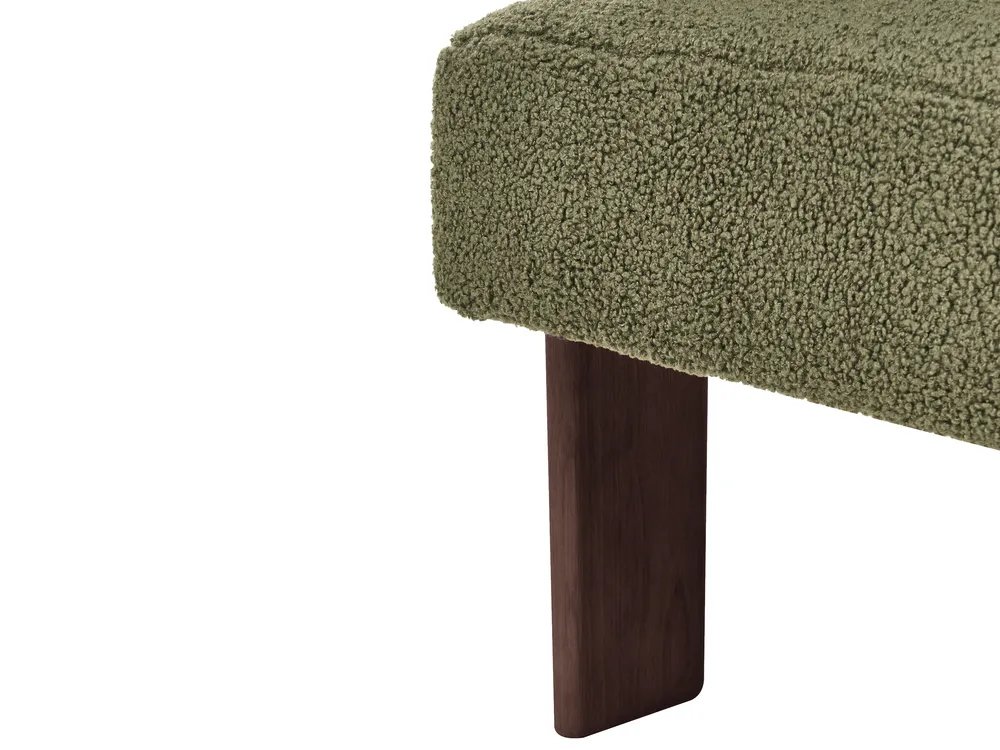 Living Room Set ILBRO Boucle Green/ Dark Brown_984959