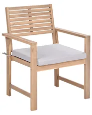 Garden Lounge Set with Table 4 Seater FIAMES Certified Acacia Wood Grey_1049536