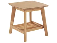 Side Table TULARE Wood Light Brown_823410