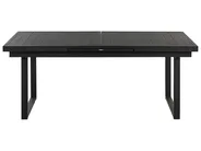 Garden Dining Set 8 Seater VALCANETTO/TAVIANO with Cushions Metal Black_846223