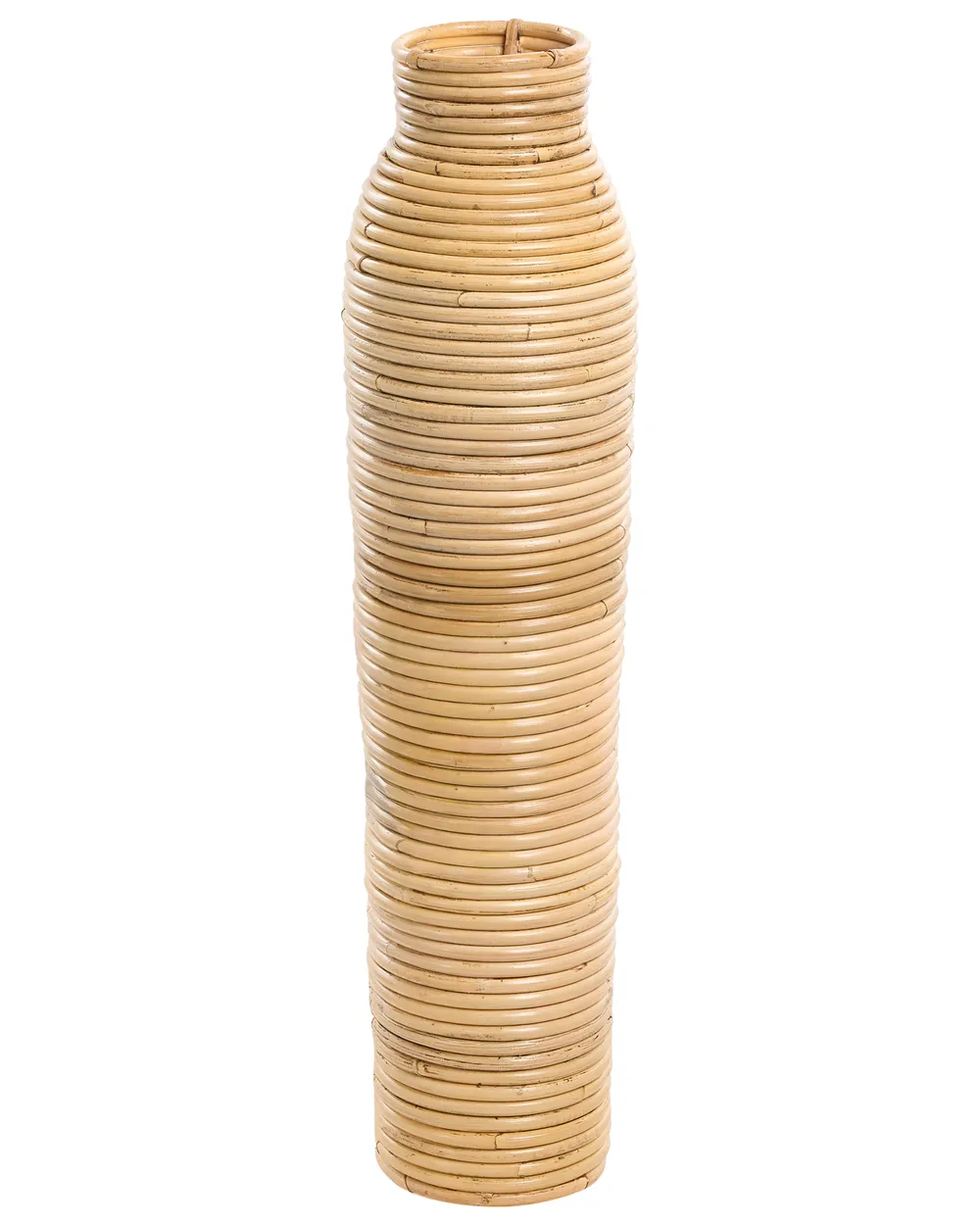 Decorative Vase PREMANA 55 cm Rattan Natural