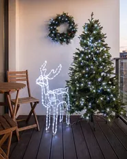 Ulkokoriste LED-valo INNNES 94 cm Poro Valkoinen_1118447