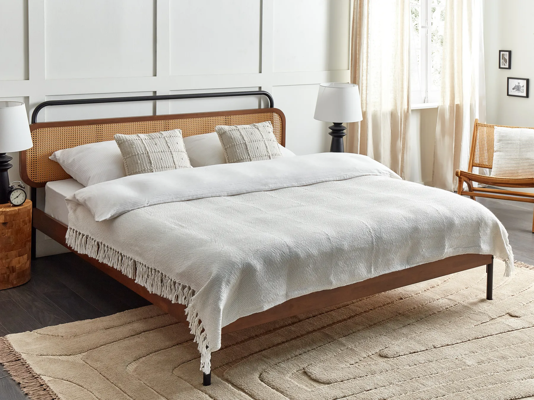 Blanket CHAOHANI Fabric 150 x 200 cm Off-White_908258