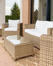 Rug ZORAVA Beige 160 x 230 cm Jute_998279