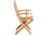 Garden Dining Set 8 Seater MAUI with Cushions Acacia Wood Off-White_697033