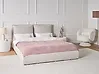 Bed Fabric BAJONNA 160 x 200 cm (EU King Size) Beige