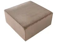 Ottoman LEMVIG Corduroy Dark Beige_1053189