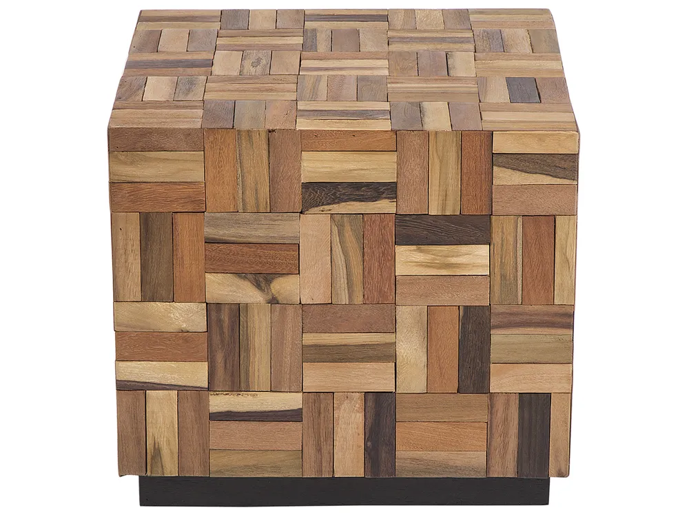 Coffee Table GAMETI Teak Wood Brown_704544