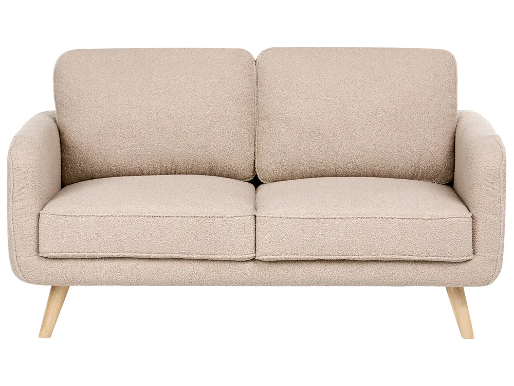 Sofa 2 Seater KILJA Boucle Beige_1113538