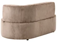 Divaani oikea VANVEY Vakosametti Tumma beige_1065786