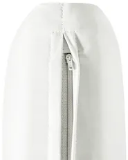 Set med 6 stolar med dynor JAVA PREMIUM Akaciaträ Off-White_1066264