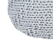Pouffe PRIENE Cotton Light Grey_842546