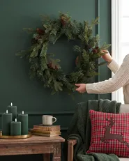 Christmas Wreath KAMERUN 60 cm Green_1085045