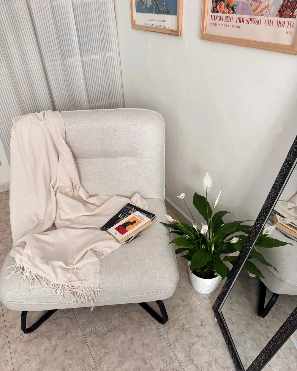 Armchair LINDAL Fabric Off-White_1107891