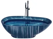 Freestanding Bathtub RIOJA 1700 x 800 mm Navy Blue_807817