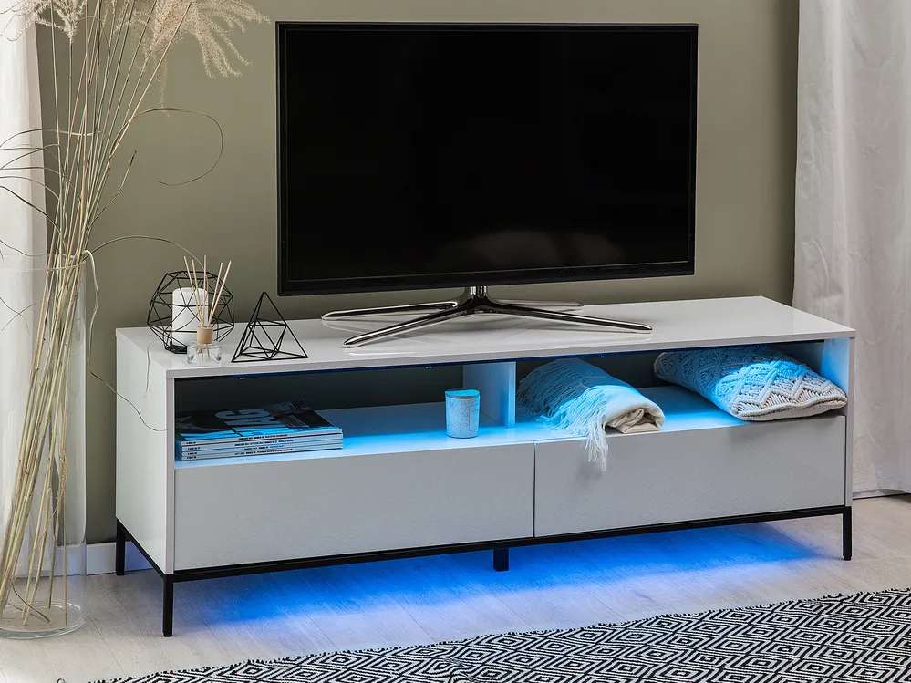 TV Stand LED SYDNEY White