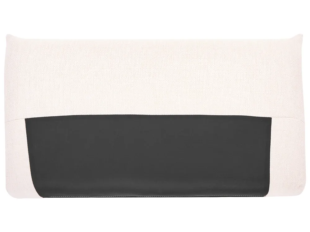 Sofa 3 Seater JUBEK Fabric Off-White_1081544