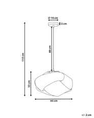 Pendant Lamp HALIL Bamboo Wood Beige_934813