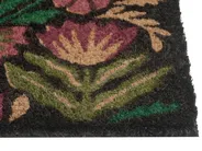 Doormat SELAWIK Multicolour 50 x 80 cm Flower Coir_1050933