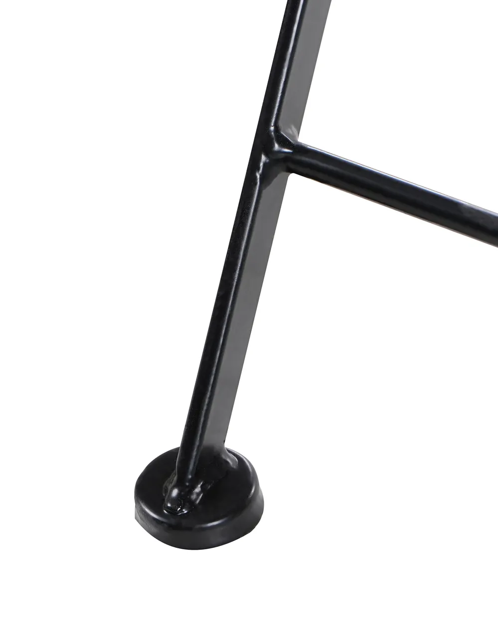 Set of 2 Garden Chairs CHAPECO Folding Metal Black_986286