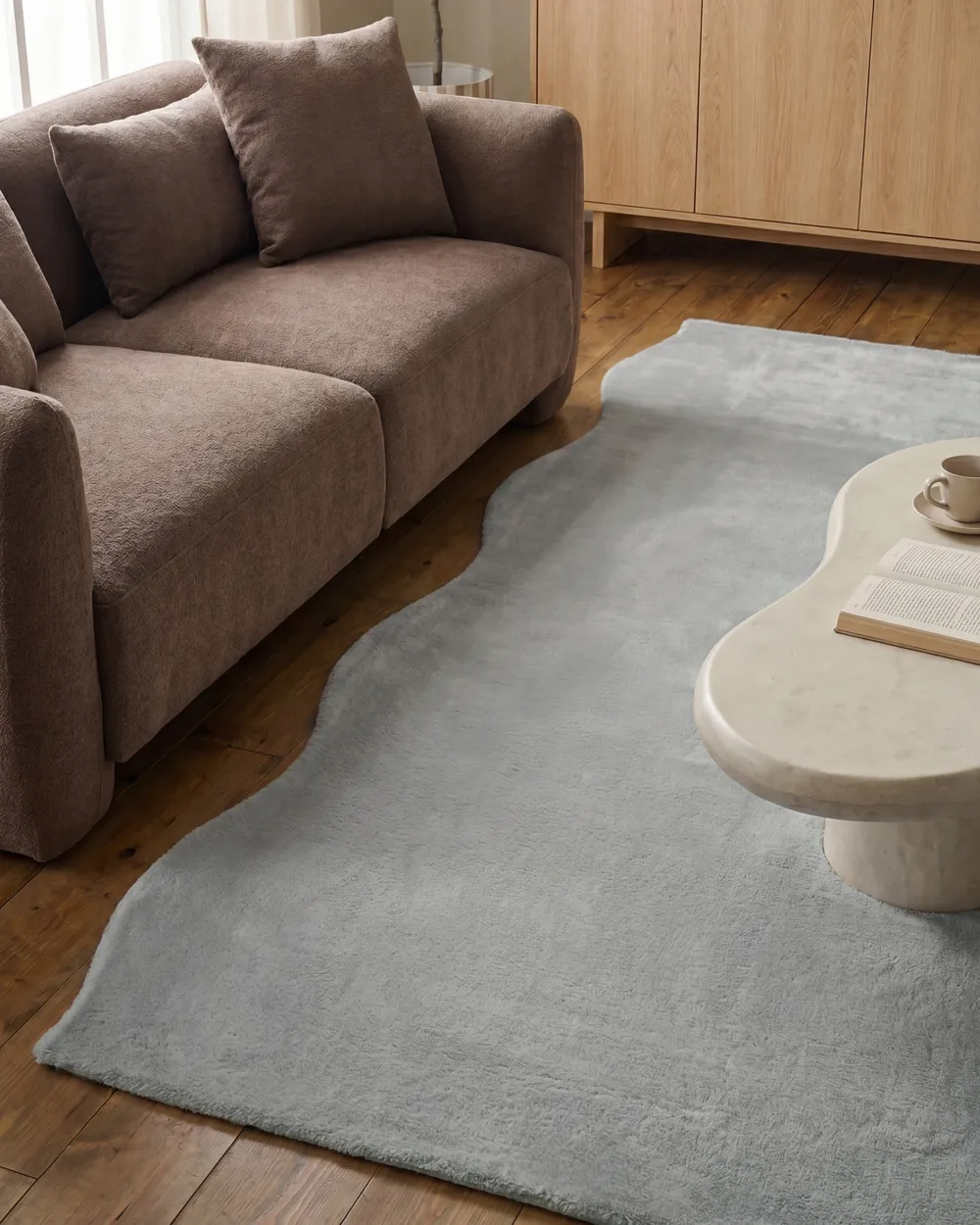 Rug DAWA Light Grey 160 x 230 cm