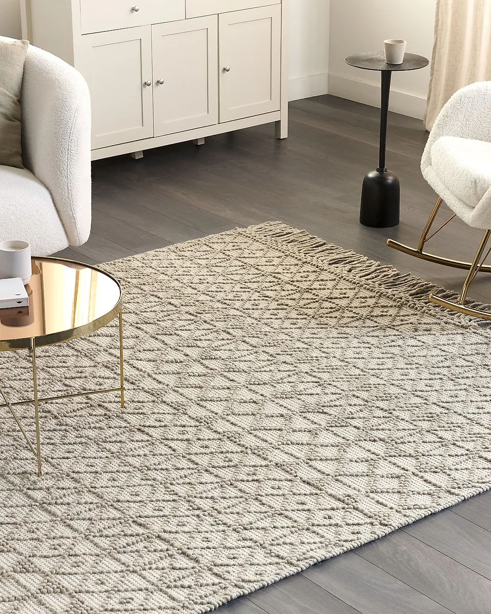Matta ALUCRA Beige 160 x 230 cm Ull_1180142