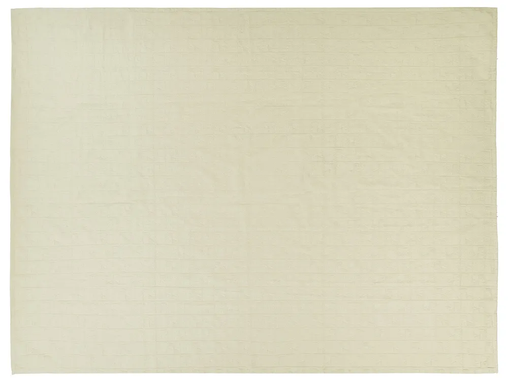 Bedspread MARAKA Cotton 150 x 200 cm Light Beige_914560