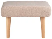 Footstool TAKOMA Boucle Light Beige_850206