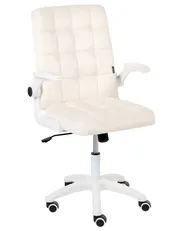 Kontorsstol DANDY Sammet Off-White_1053065