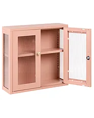 Seinäkaappi HARLYN 60 cm Metalli Persikka_1160900