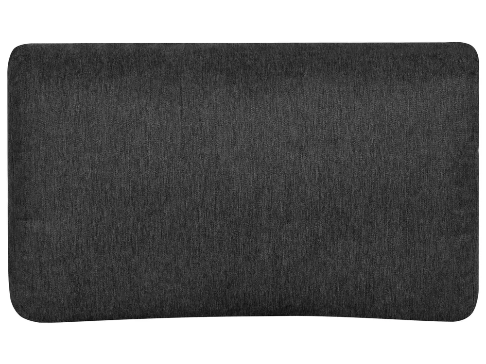 Sofa 3 Seater KILDAL Fabric Black_1058606