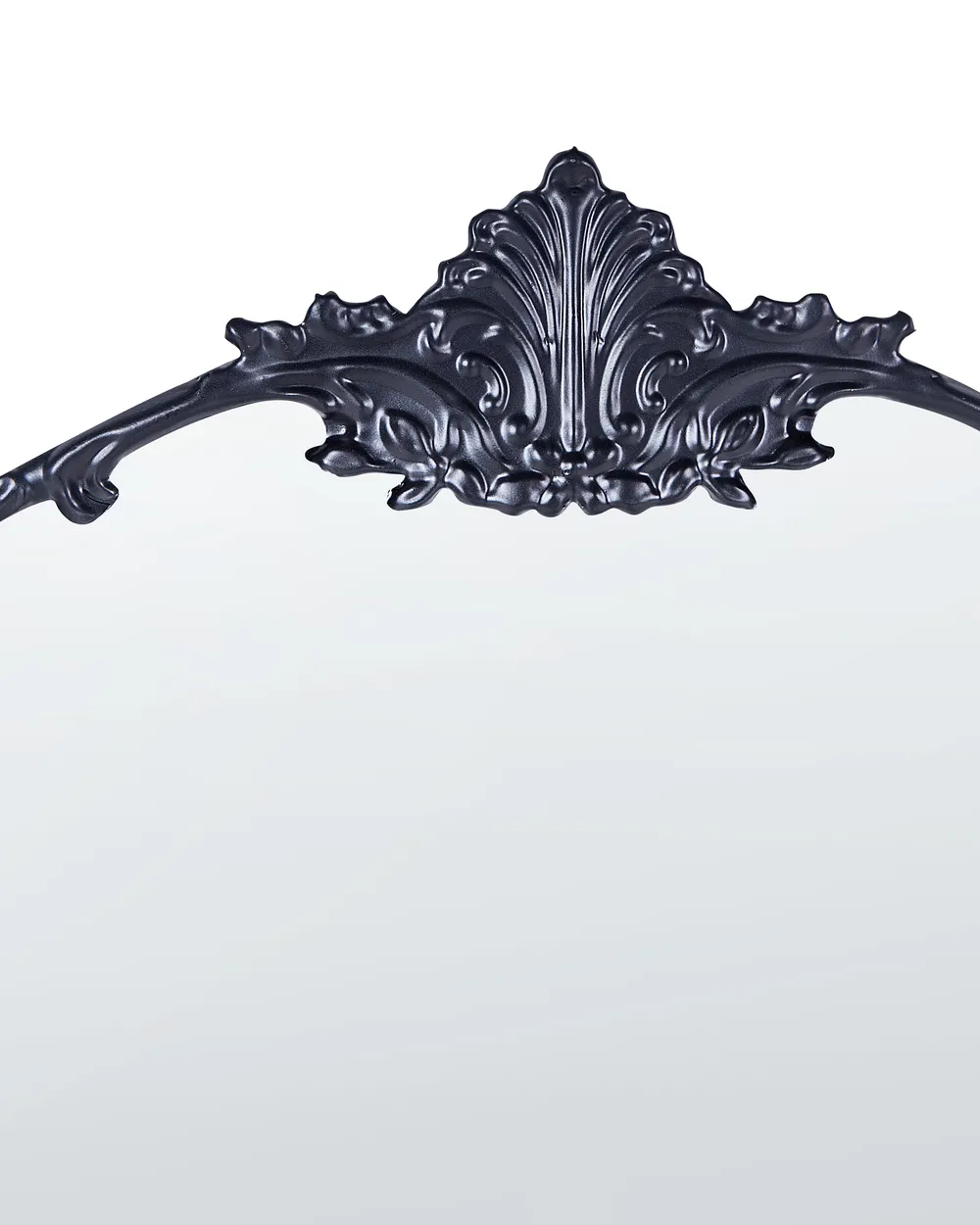 Väggspegel SOMMANT 67 cm 76 cm Metall Svart_900159