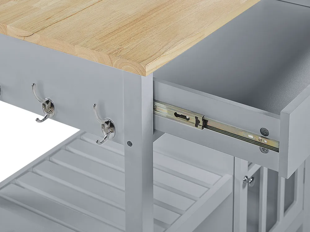 Kitchen Trolley GENOA Grey_790518